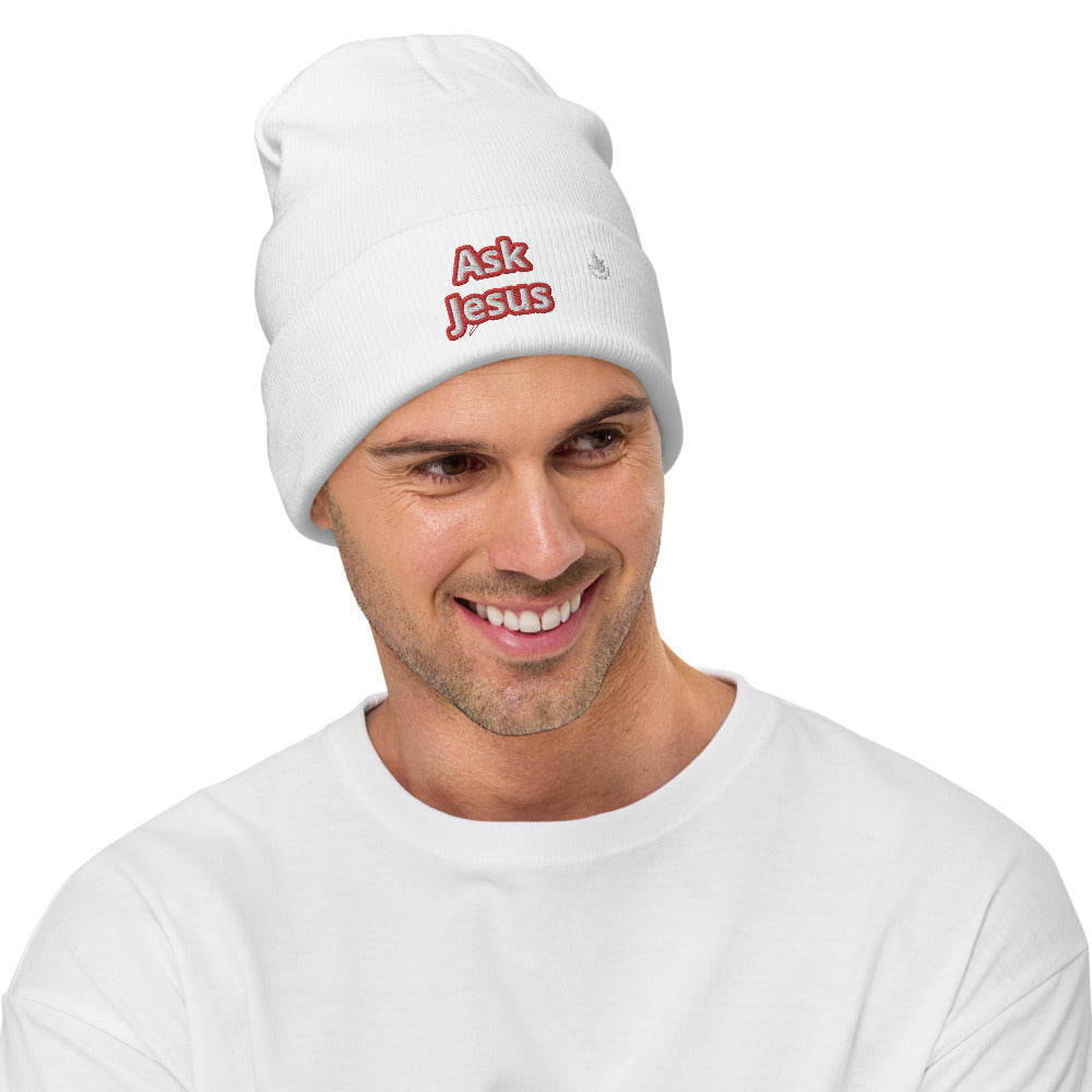 Embroidered Beanie