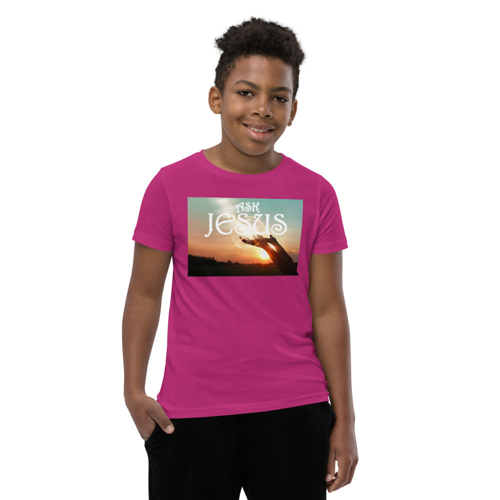 Ask Jesus Youth Short Sleeve T-Shirt