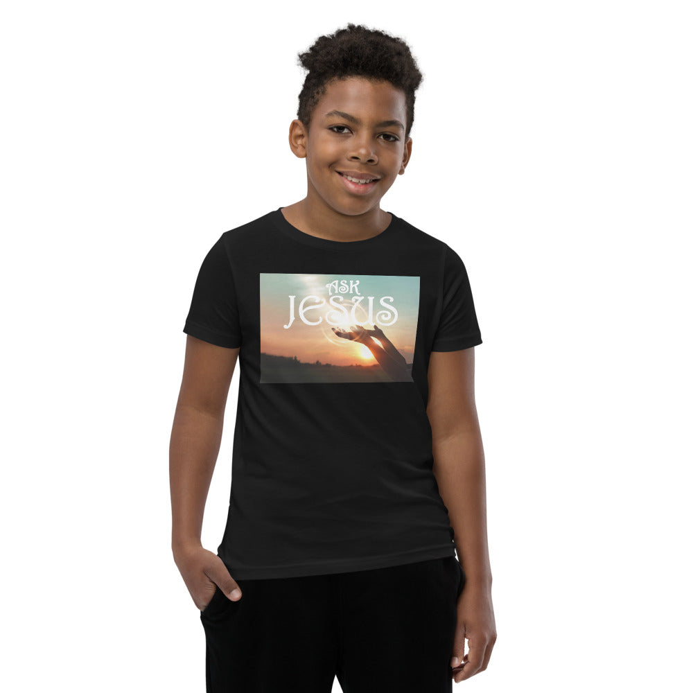 Ask Jesus Youth Short Sleeve T-Shirt