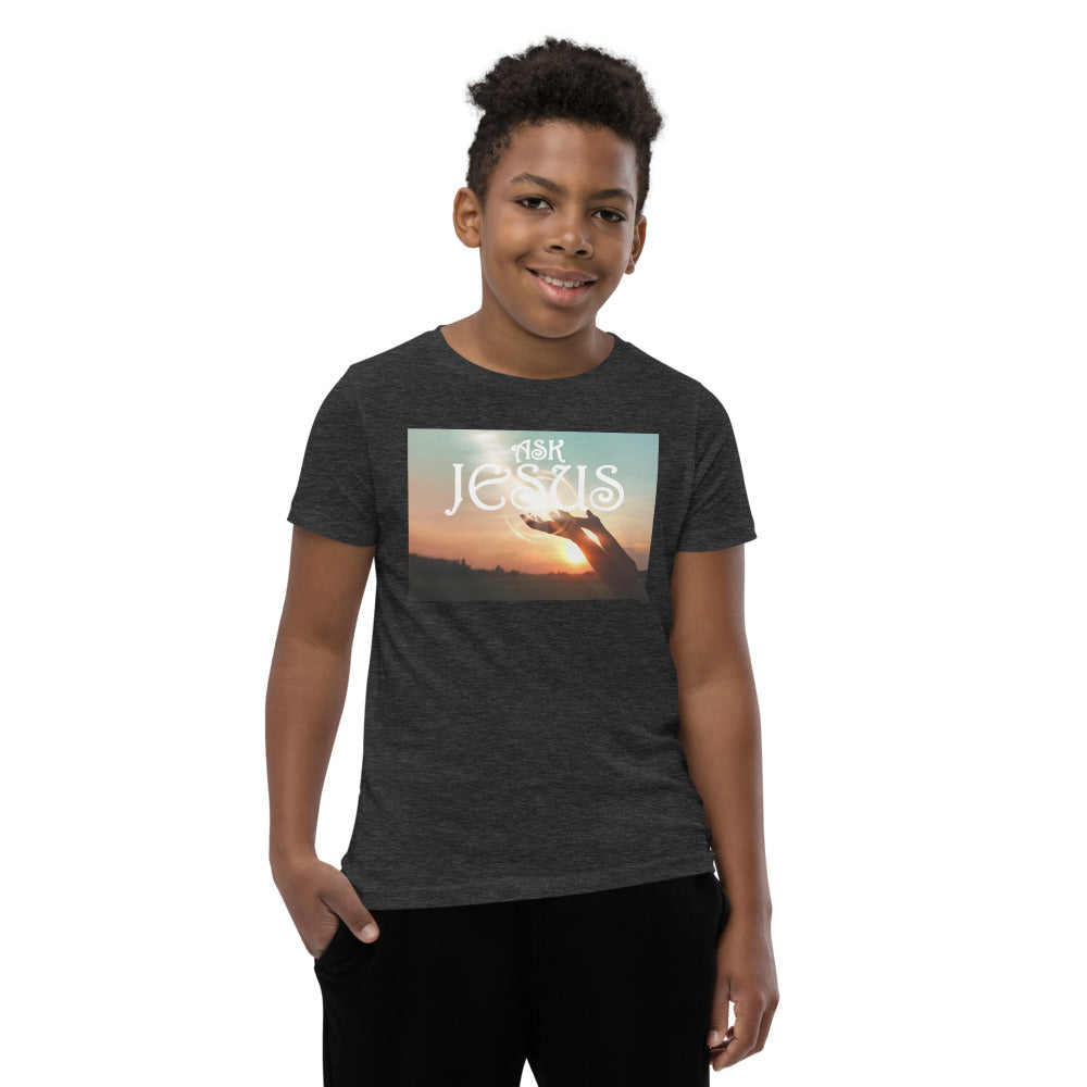 Ask Jesus Youth Short Sleeve T-Shirt