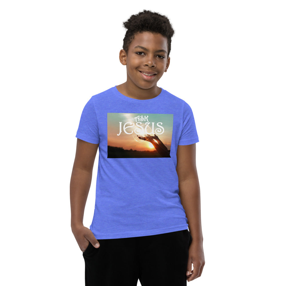 Ask Jesus Youth Short Sleeve T-Shirt