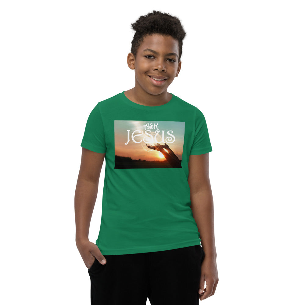 Ask Jesus Youth Short Sleeve T-Shirt