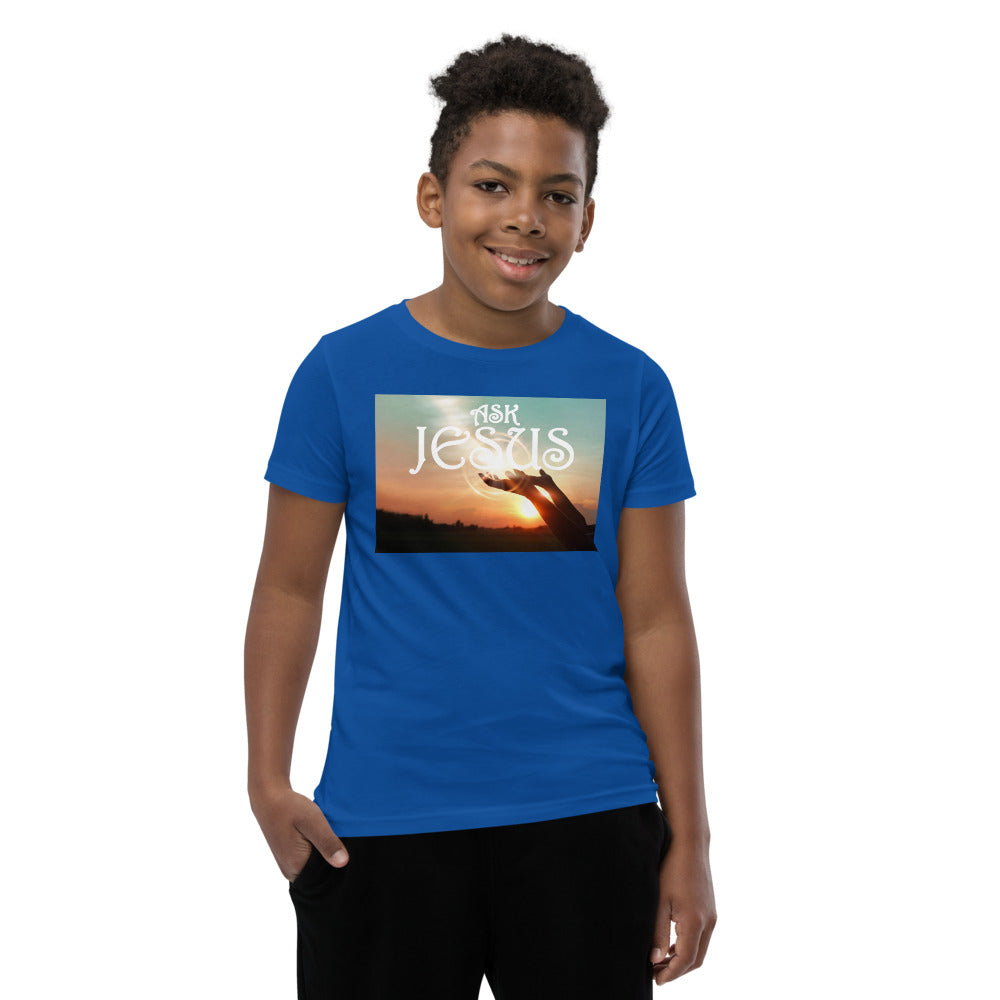 Ask Jesus Youth Short Sleeve T-Shirt